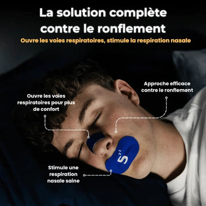 Pack Sommeil Profond – Ruban Buccal & Bandes Nasales
