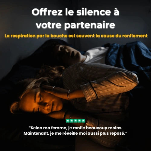 Pack Sommeil Profond – Ruban Buccal & Bandes Nasales