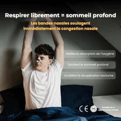 Pack Sommeil Profond – Ruban Buccal & Bandes Nasales